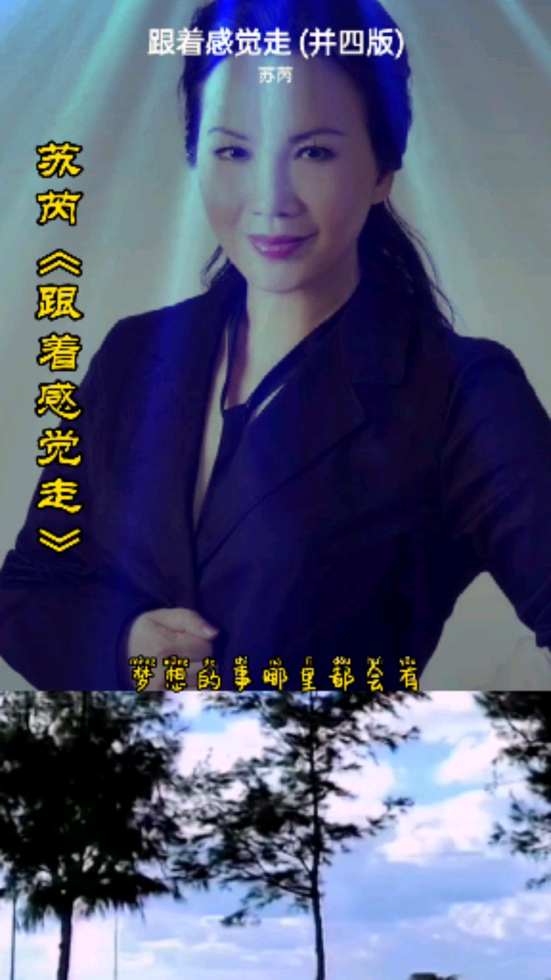 我爱唱歌#经典老歌:苏芮《跟着感觉走》