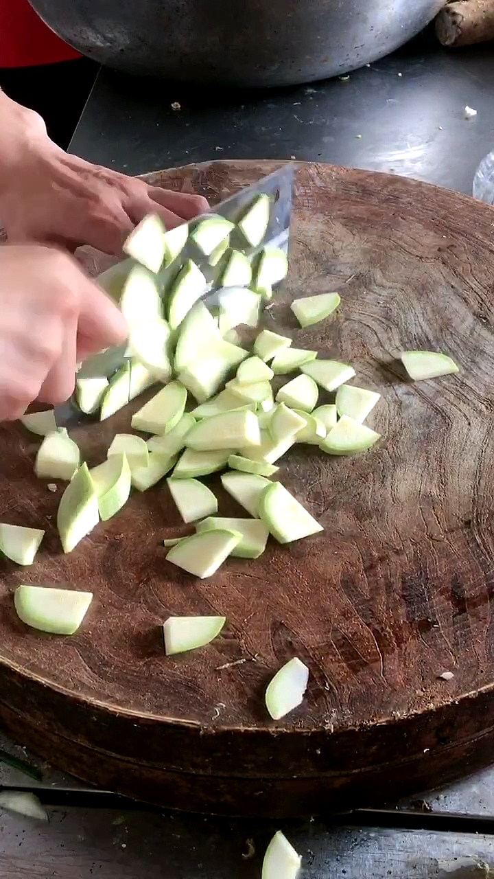 西葫芦这么切又快又好
