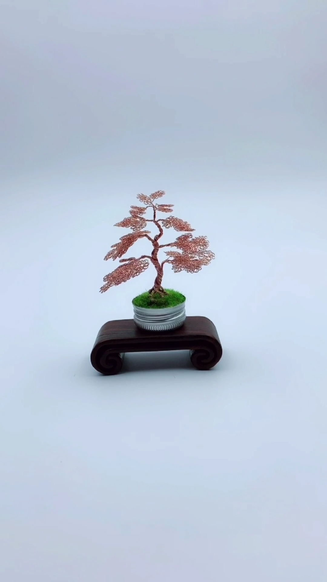手工制作#一节废电线这样盘它,居然可以这么美06-度小视
