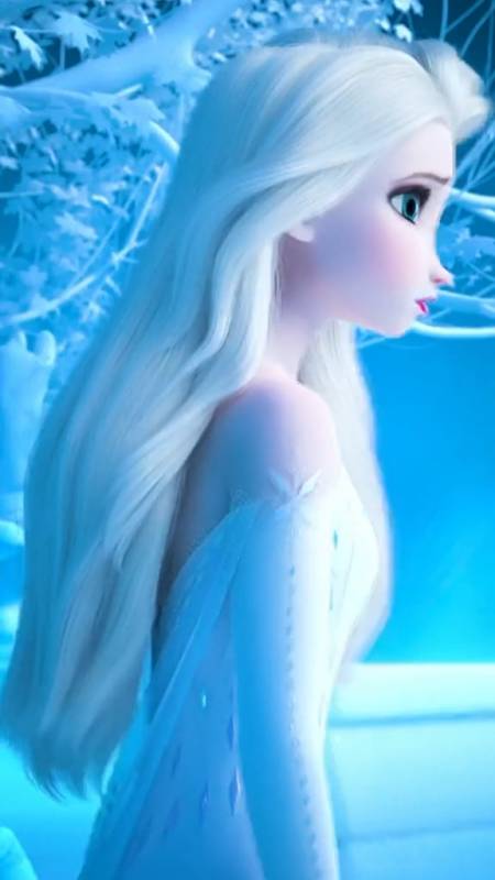 冰雪中艾莎最美镜头合集你最喜欢哪一幕-度小视