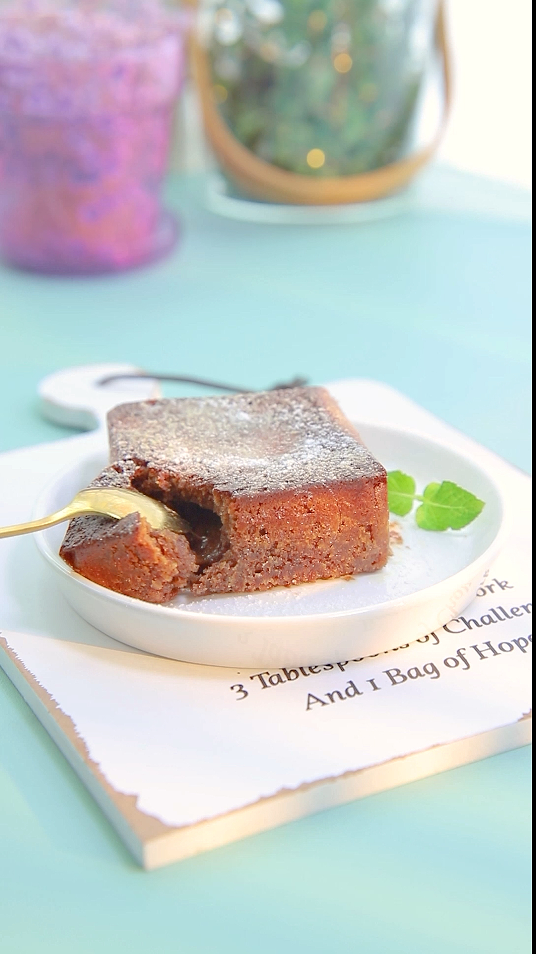 自制美食#流心蛋糕,超级好吃.