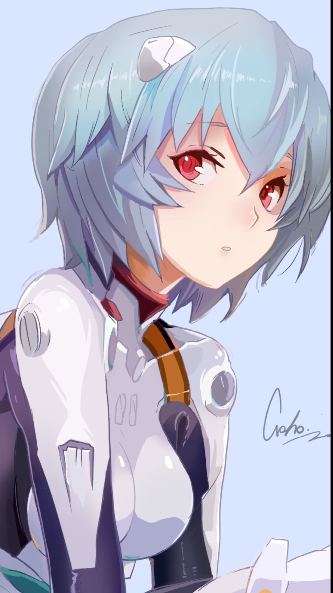 画画原来如此简单#最爱的动漫角色.【临摹/绫波丽】