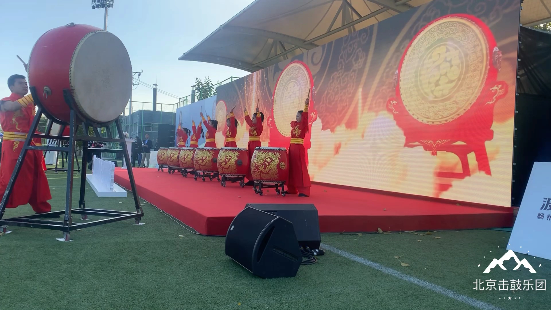 北京鼓乐团北京女子开场鼓表演北京战鼓表演北京传统大鼓表演