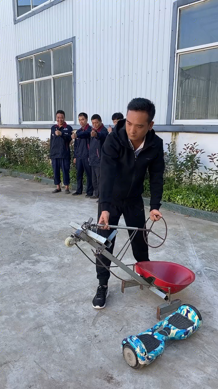 我爱发明,测试改造平行车