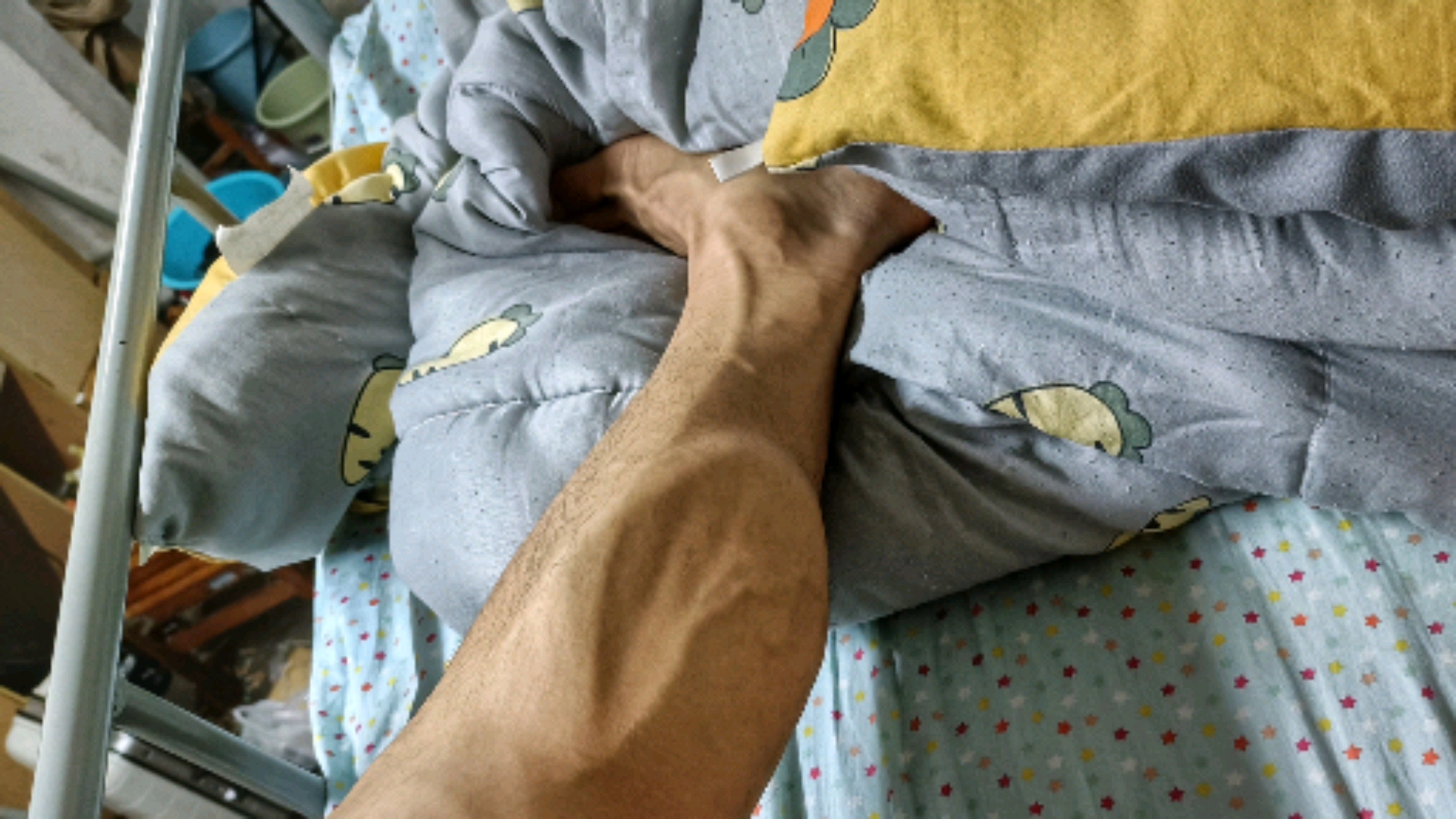 腹肌#体育生的小腿都是这样的吗