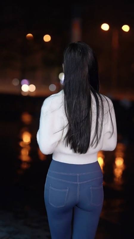 你喜欢的样子我都有#背影女神,微胖才是极品