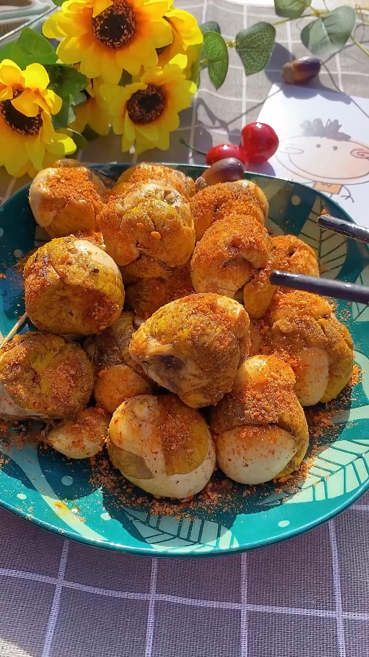 很香很嫩的香辣活珠子