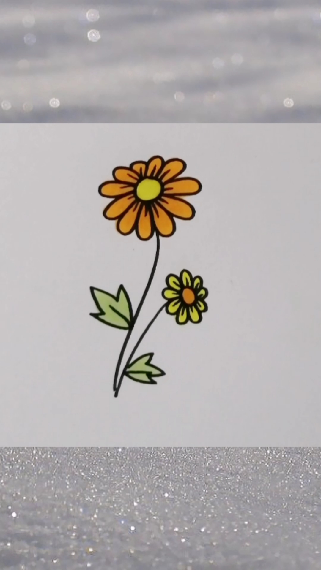 画画原来如此简单#简单的花朵画法,快快学起来