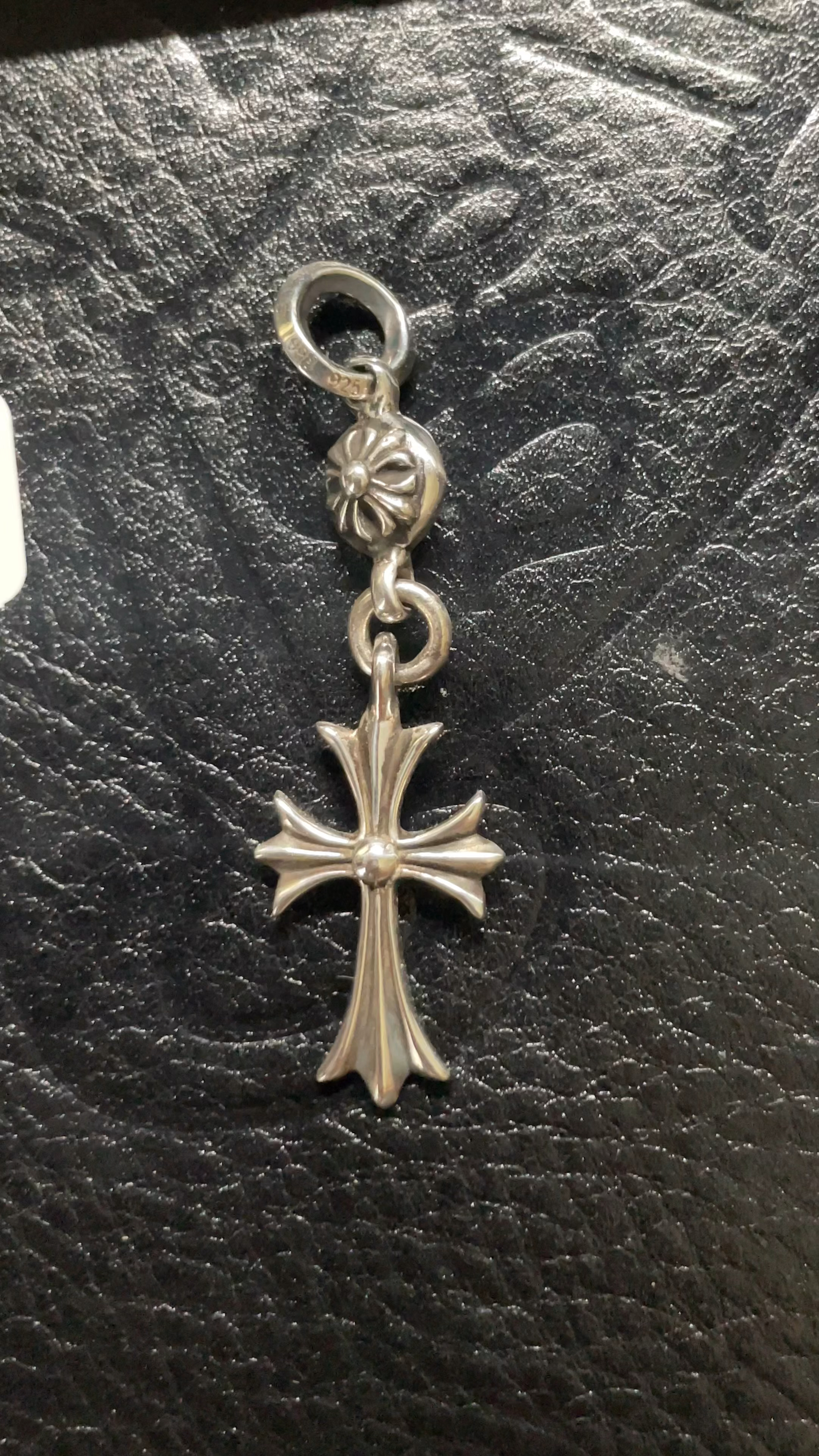 超级种草官挑战赛#chromehearts克罗心单球十字架吊坠/项链