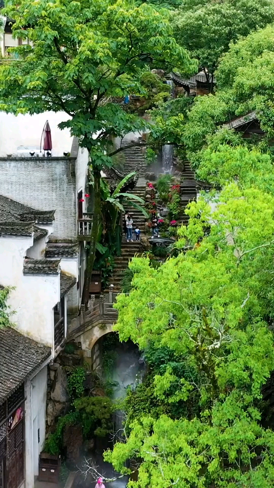 上饶:婺源篁岭景区,梦幻仙境,活脱脱一幅山水画.