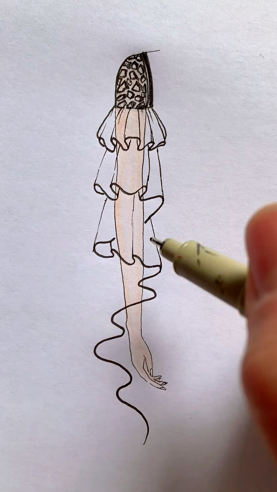 画画原来如此简单#一学就会的袖子画法.-度小视