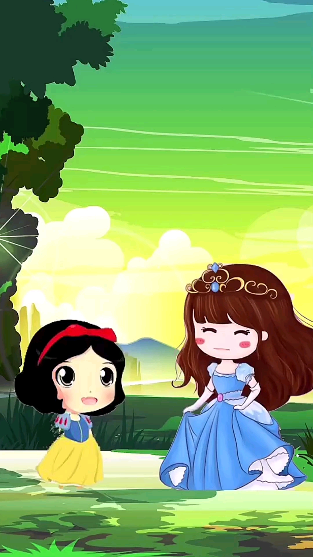 白雪和贝儿的故事