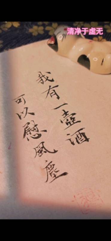 人生感悟#我有一壶酒,可以为风尘