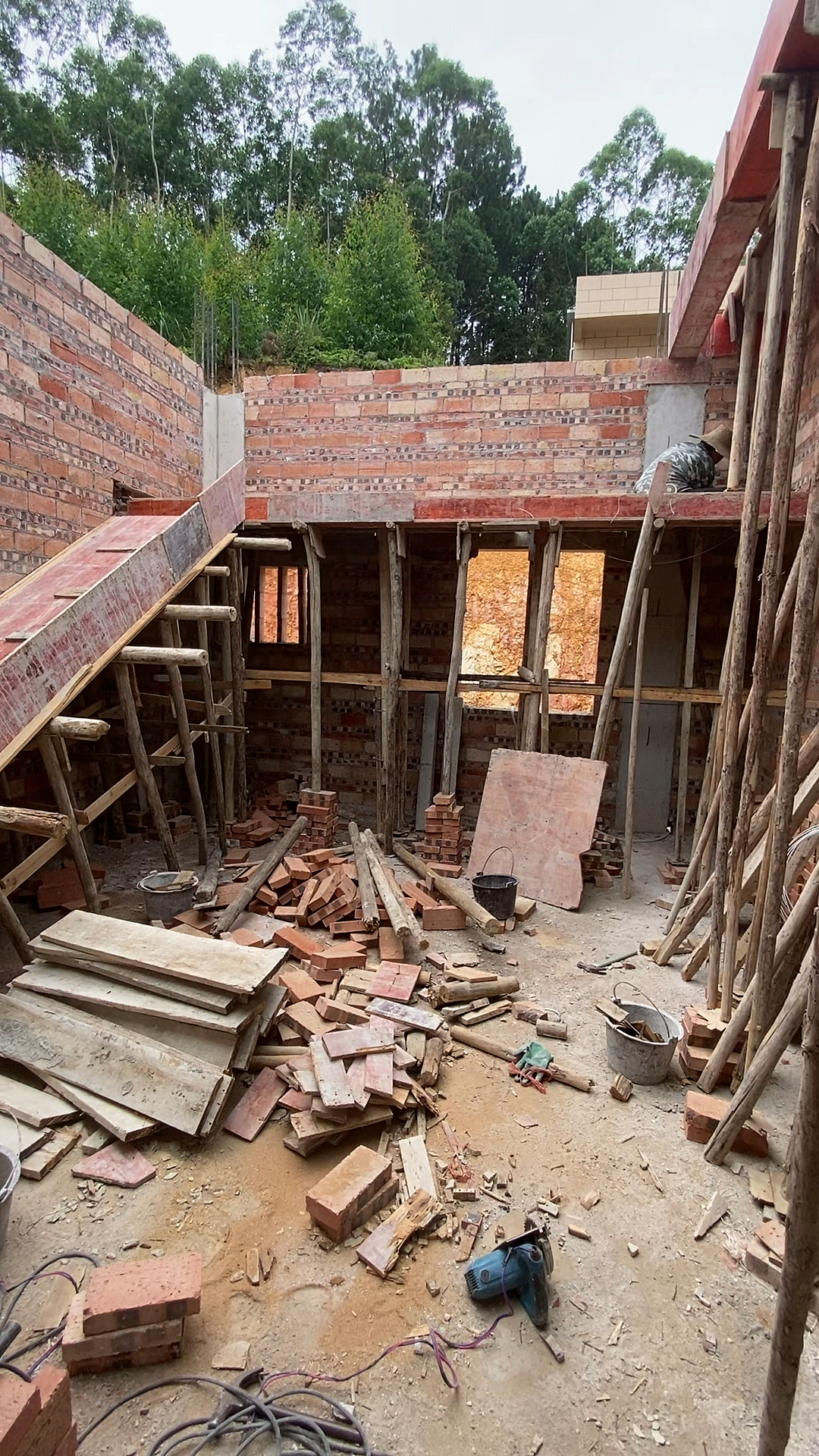 农民工#自建房楼梯设计