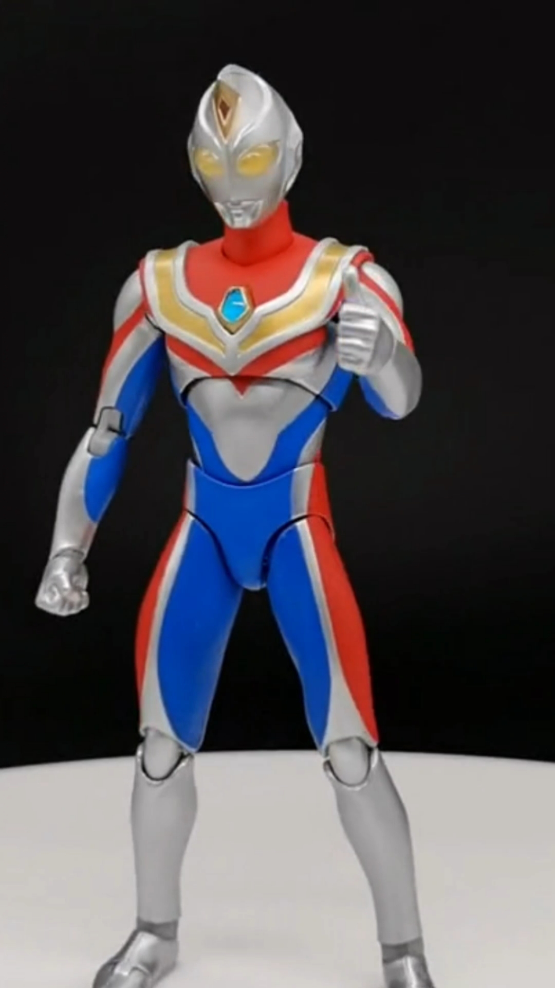 奥特曼#戴拿奥特曼,超可动手办!