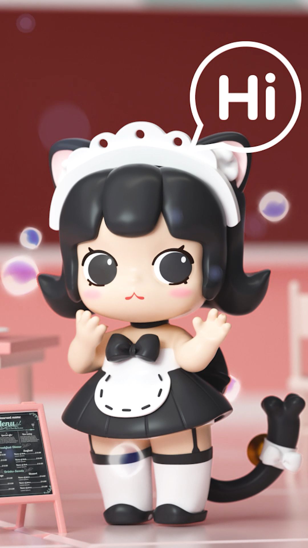 迷你世界#咦?琉璃酱在向你招手哦～-度小视