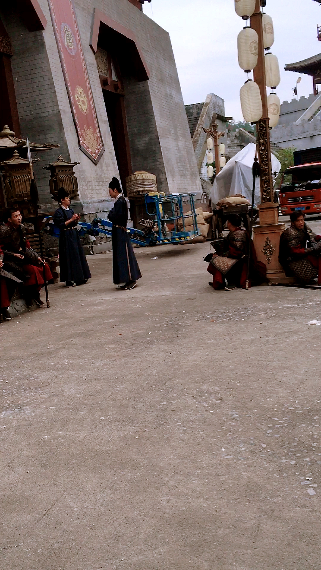 横店影视城#现场拍摄花絮