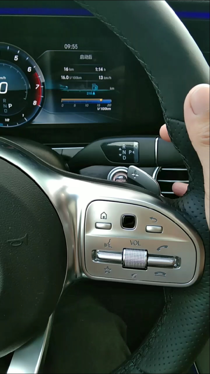 奔驰怀档,全世界最简单的挂挡