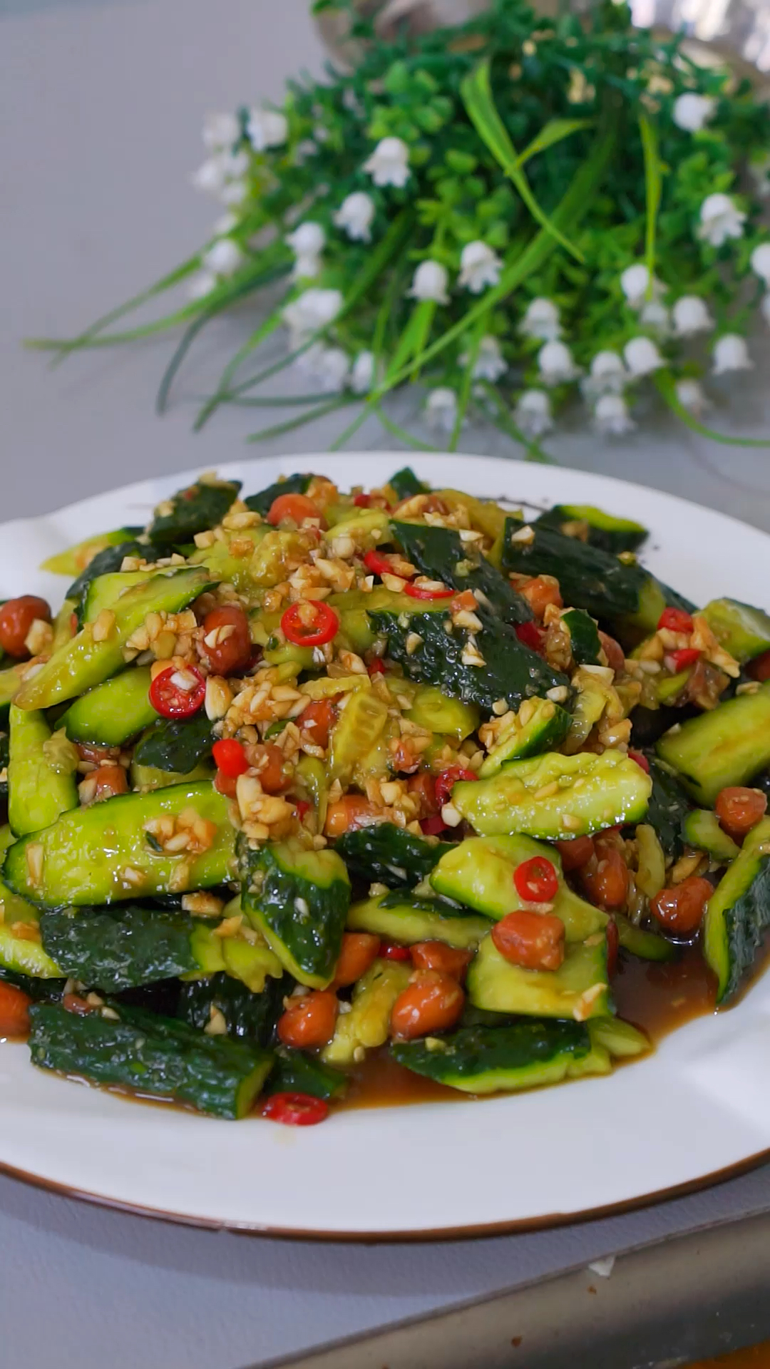 在家做个拿手菜#凉拌黄瓜家常做法