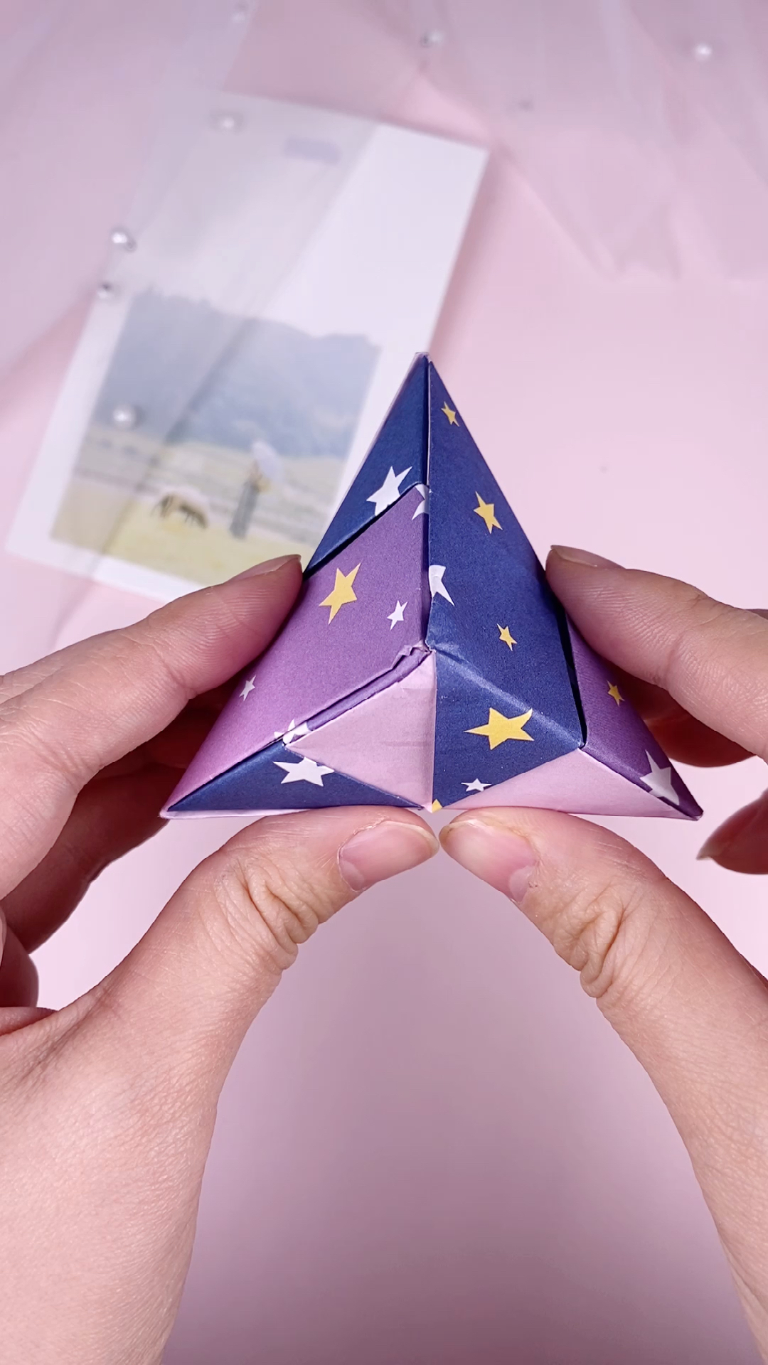 手工制作#三张纸做好玩的解压玩具!-度小视