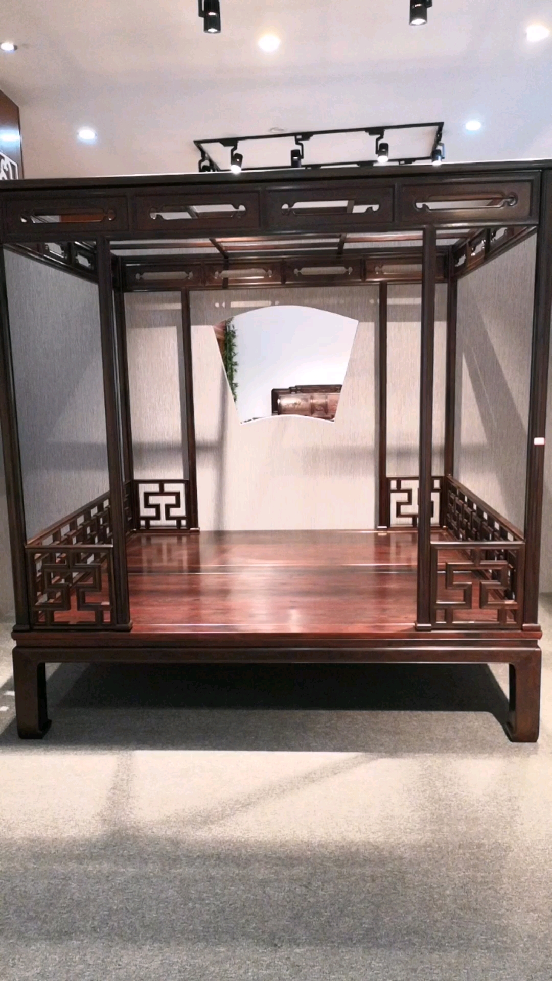 家居好物#小叶紫檀架子床