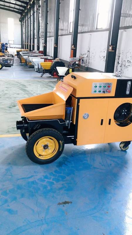 小型混凝土浇筑泵墙体加固喷浆机