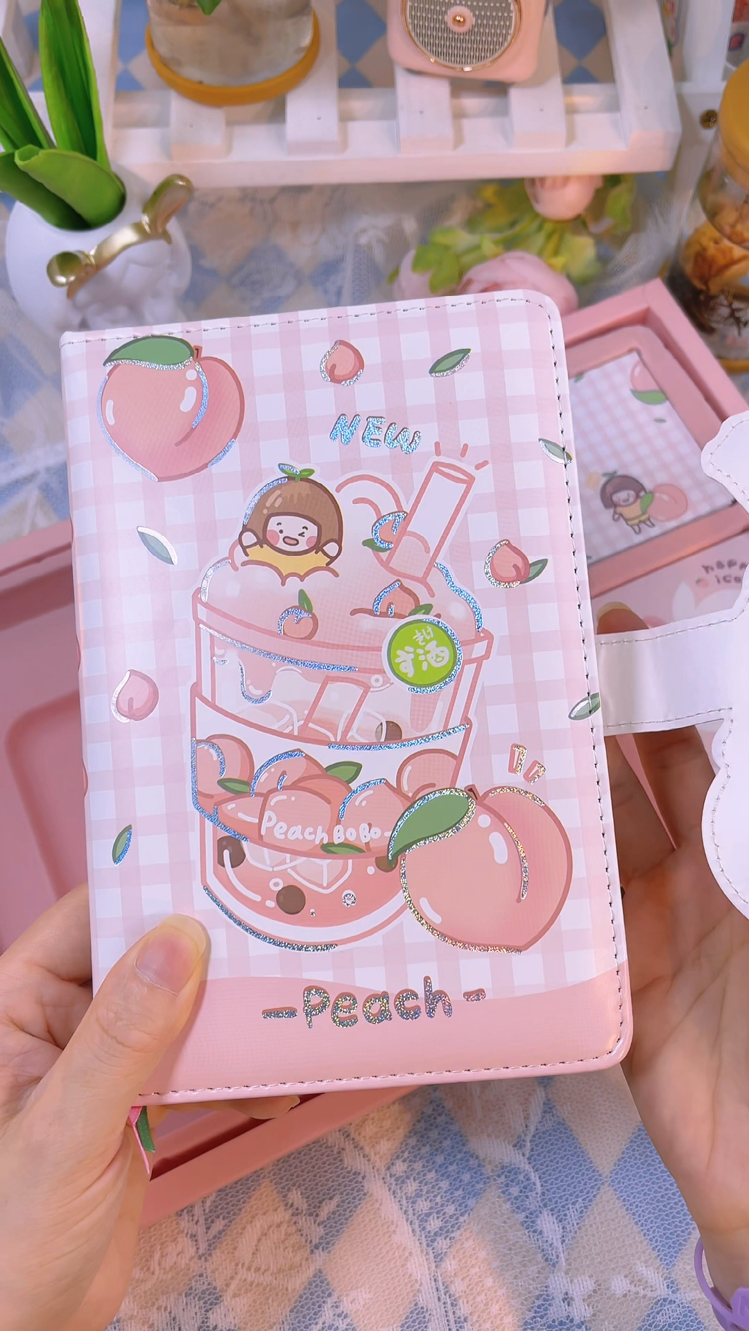 少女心爆棚的手帐本,简直太爱了,太适合这个夏天了!我的心被软萌到了!