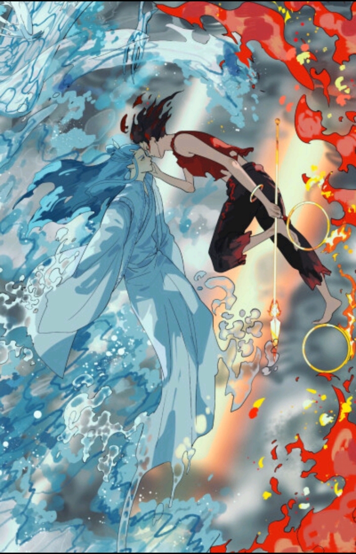 哪吒与敖丙#哪吒又调皮了要记得龙的角不能乱摸哦