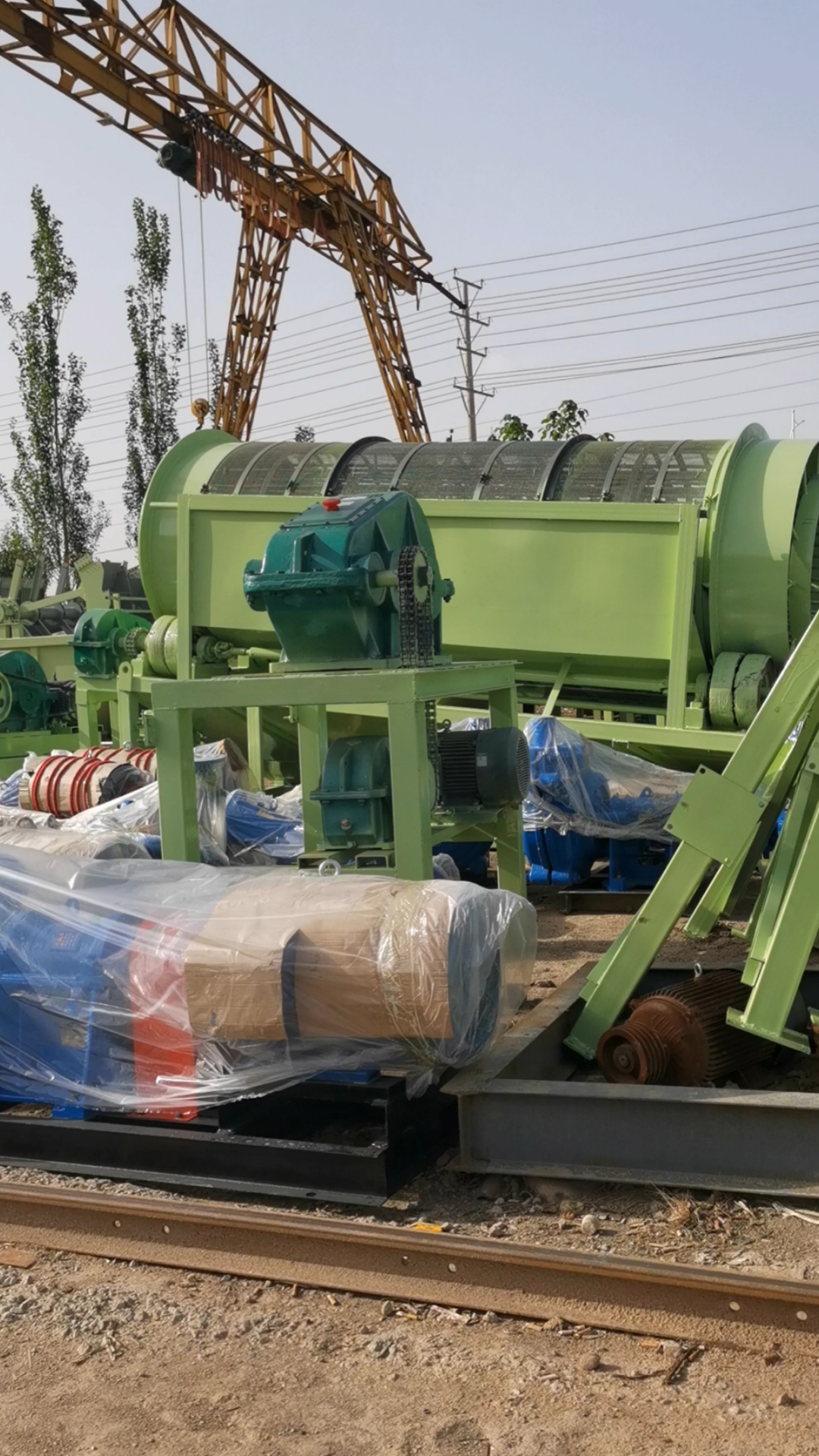 无轴筛沙机#筛沙机洗沙机低价处理