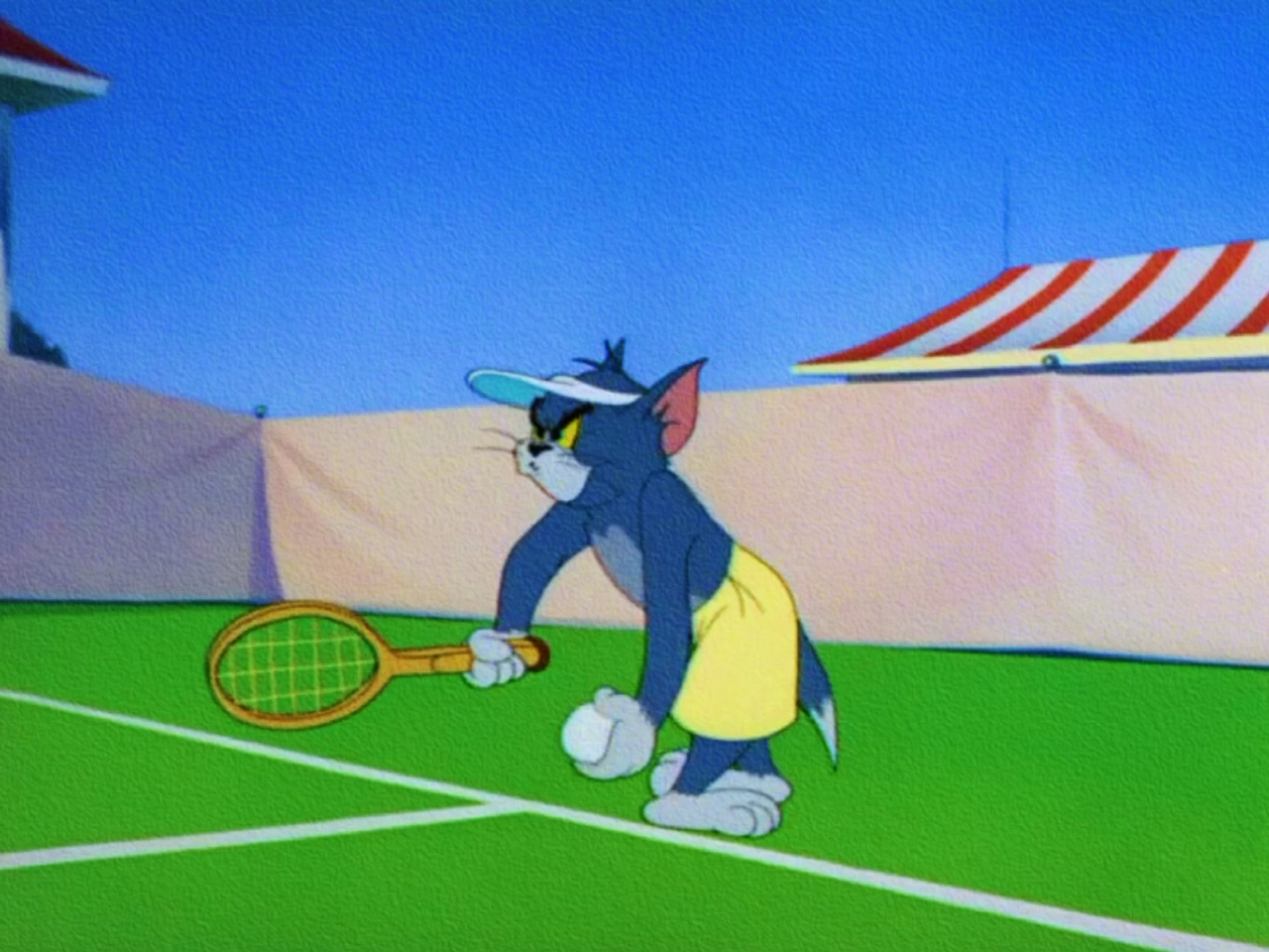 猫和老鼠#在球类运动里汤姆就是bug般的存在