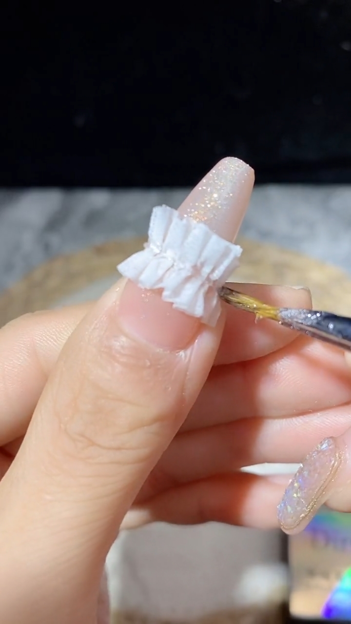 美甲#卫生纸做美甲