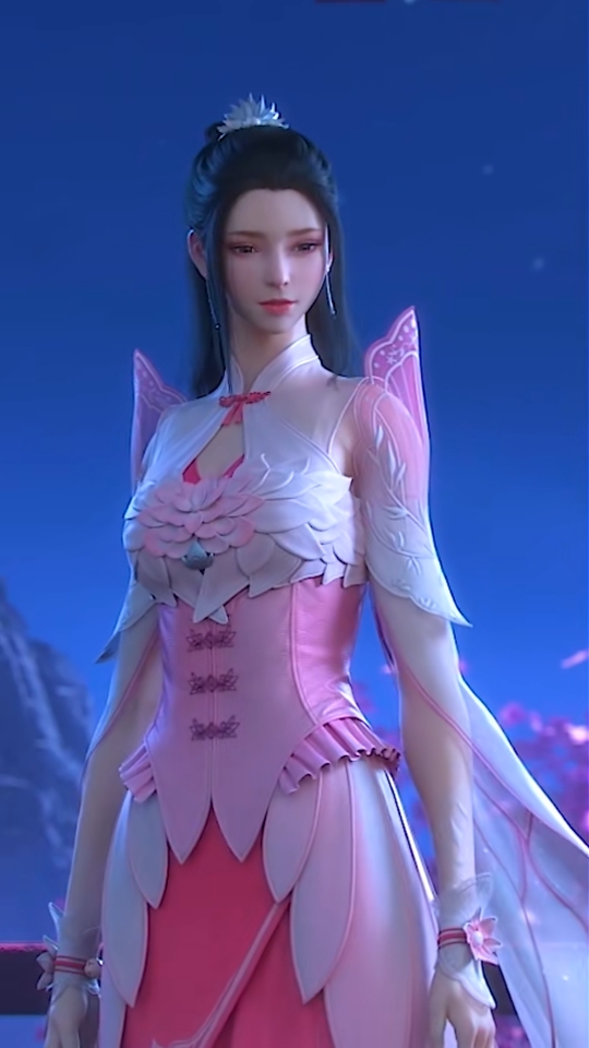 动漫#国漫女神萧薰儿出场就让你眼前一亮