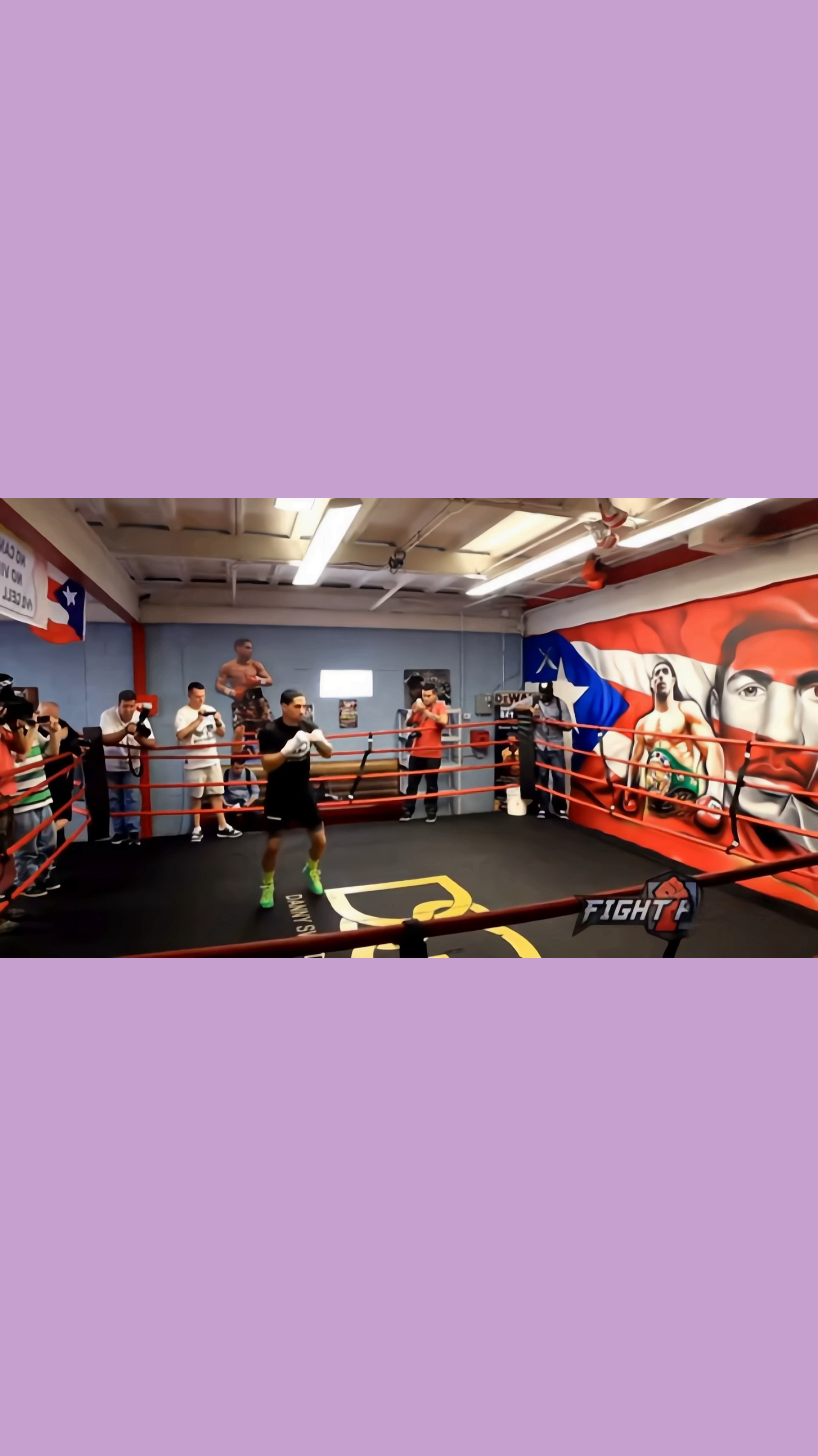 拳击运动#拳击大师丹尼加西亚的空击训练-度小视