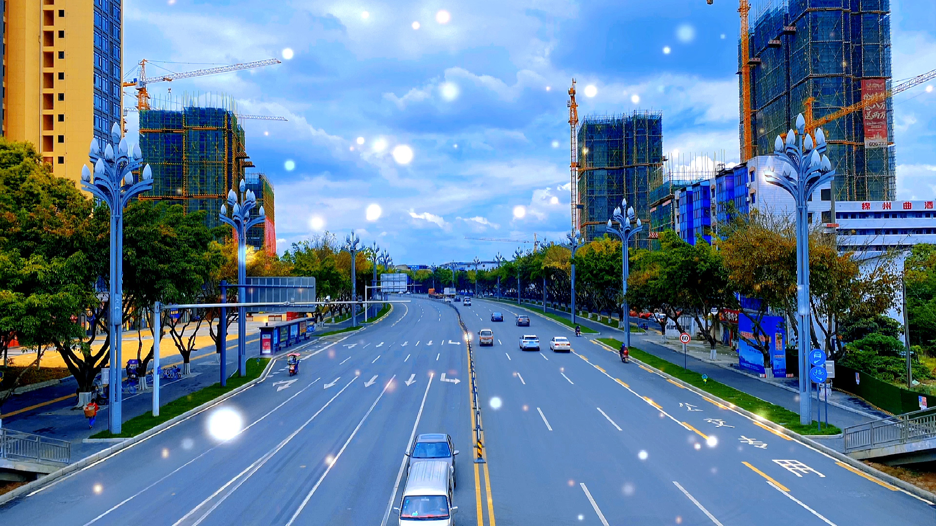 轻知计划#城市街景记录:四川绵阳高新区丰谷桥(据说只有绵阳人知道)