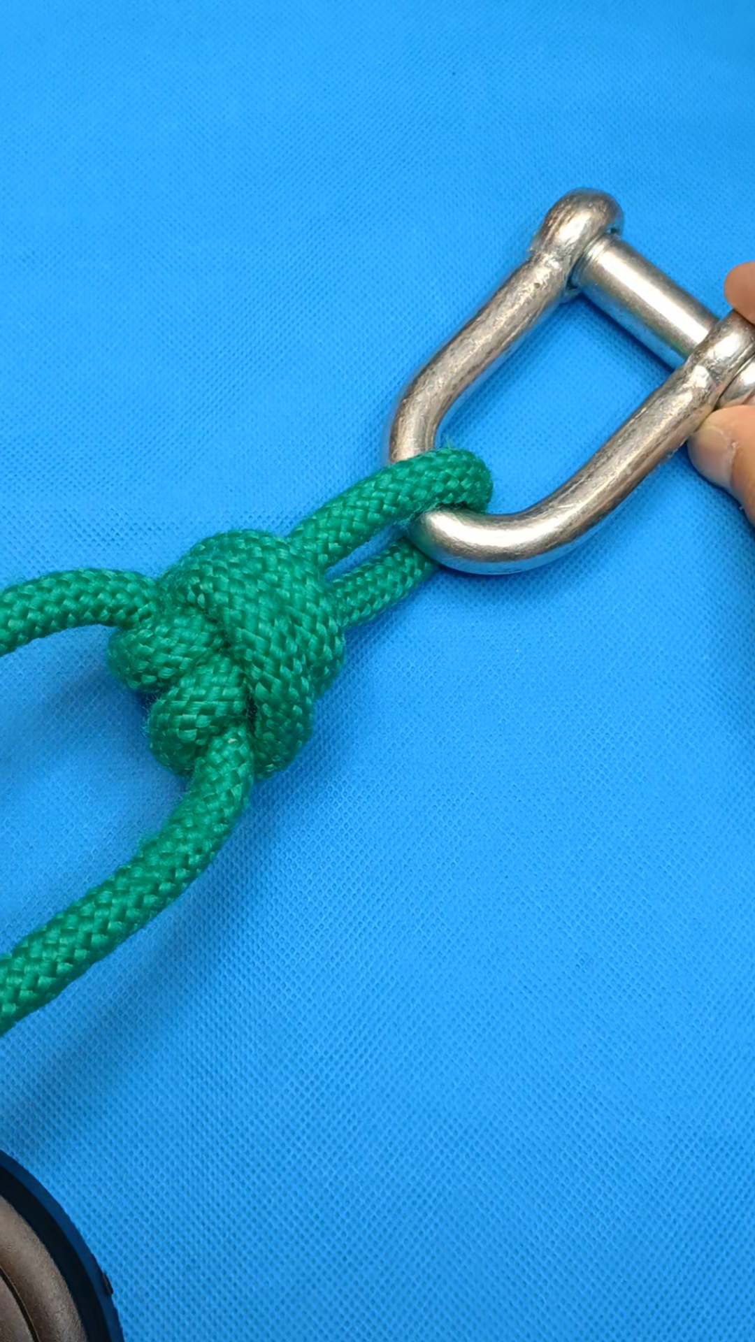 实用绳结#蝴蝶结,工程吊物结