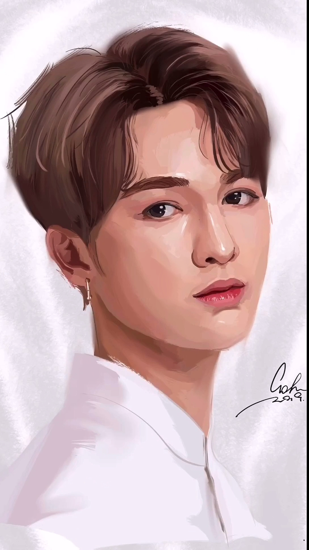 全民独门绝技咖#坚持看完的,都是真爱.#手绘#朱正廷