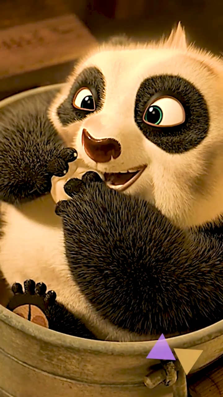 #功夫熊猫#可爱呆萌的功夫熊猫