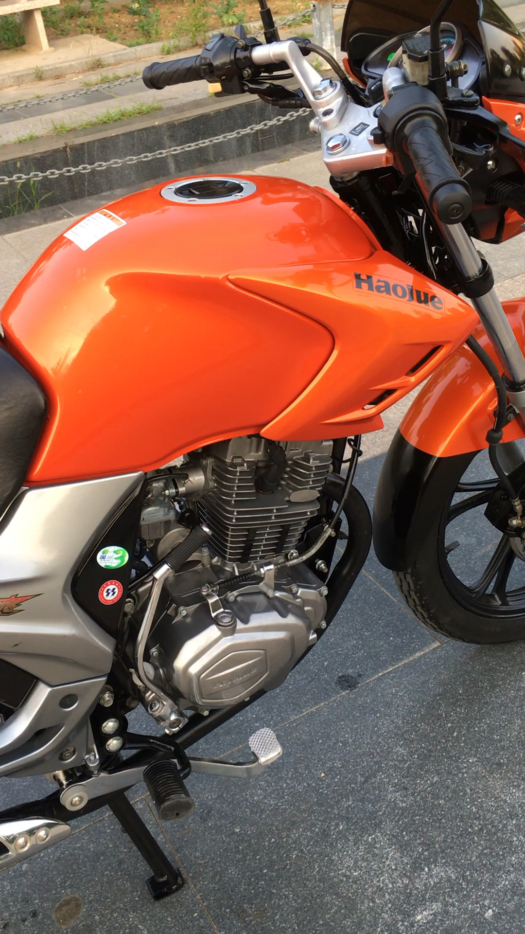 豪爵150#豪爵迪爽150排量动力强