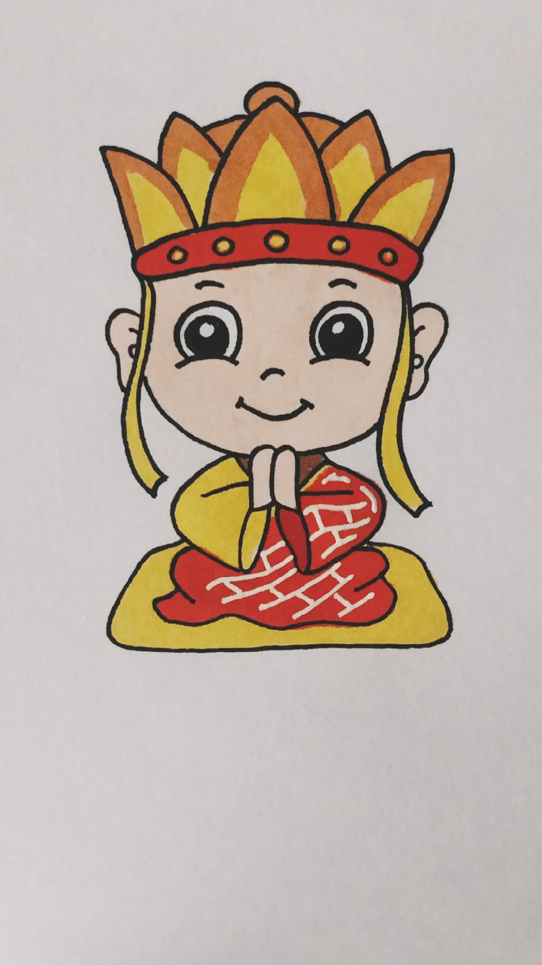 西游记唐僧简笔画