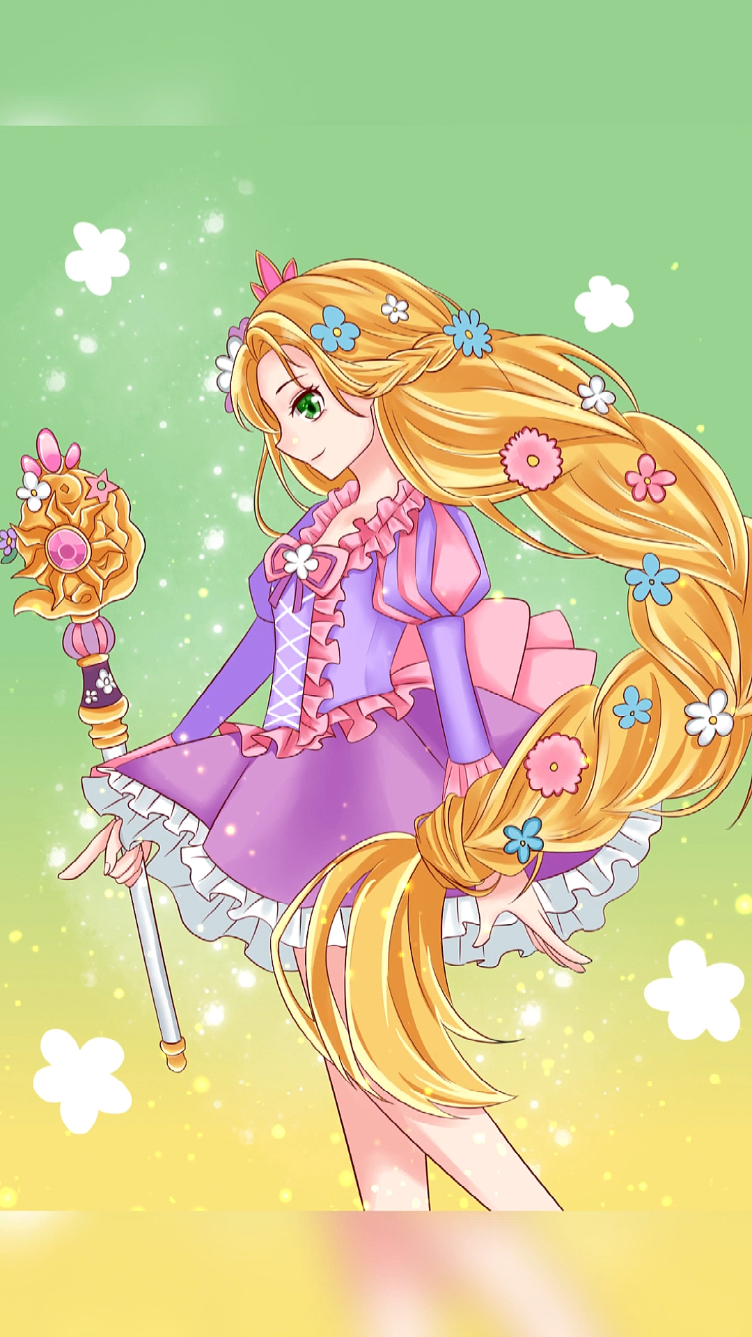 二次元#同样是长发公主,你选哪幅?-度小视