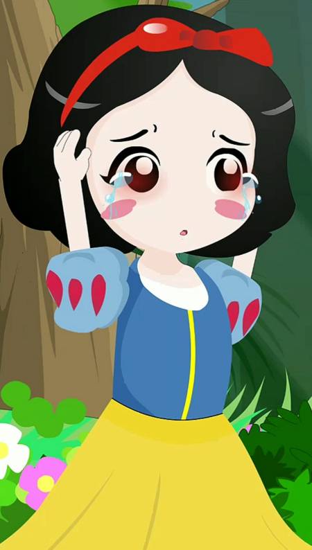 动漫#白雪,为什么这么伤心呢?-全民小视频