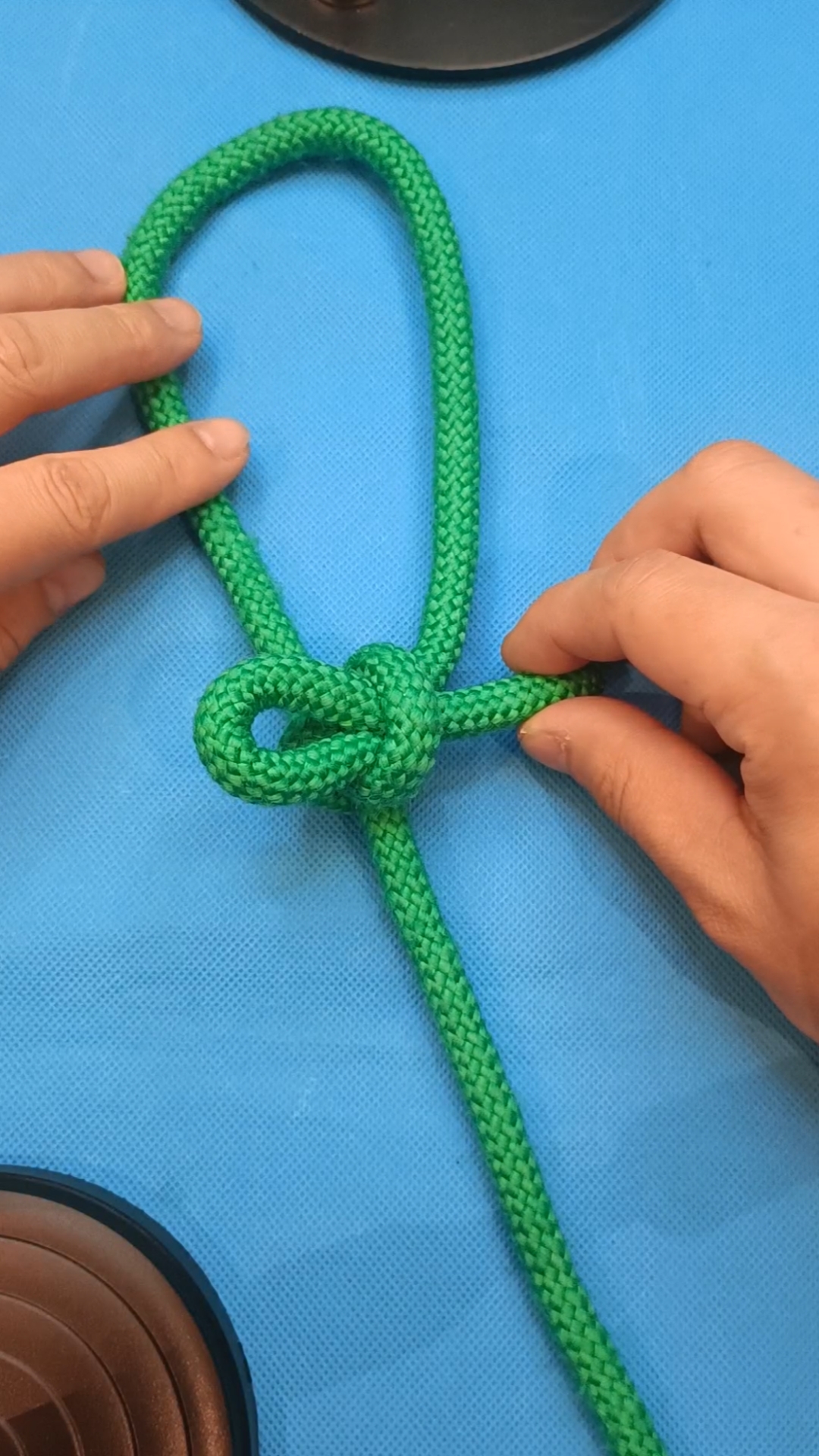 实用绳结#单扣活结分享给大家-度小视