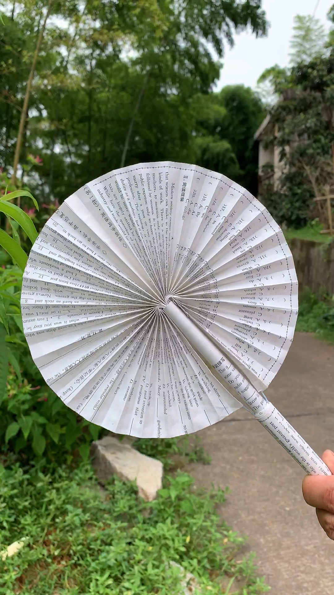 手工制作#超实用的机关扇折纸,这个夏天就盘它!-度小视