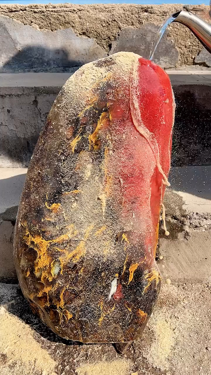 像火焰一样的石头你们见过吗