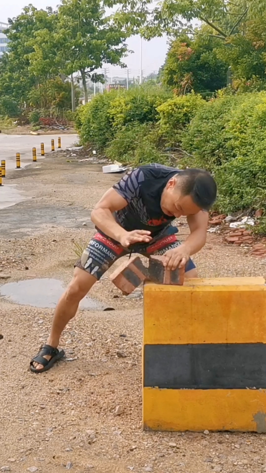 铁砂掌#为了给大家带来精彩的表演,我再苦再累都值得!