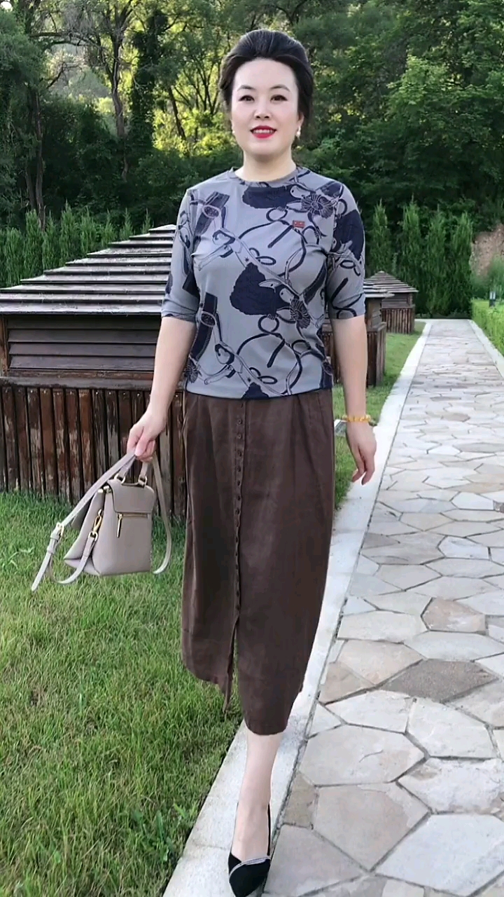 夏季穿搭#中年女装微胖穿搭分享