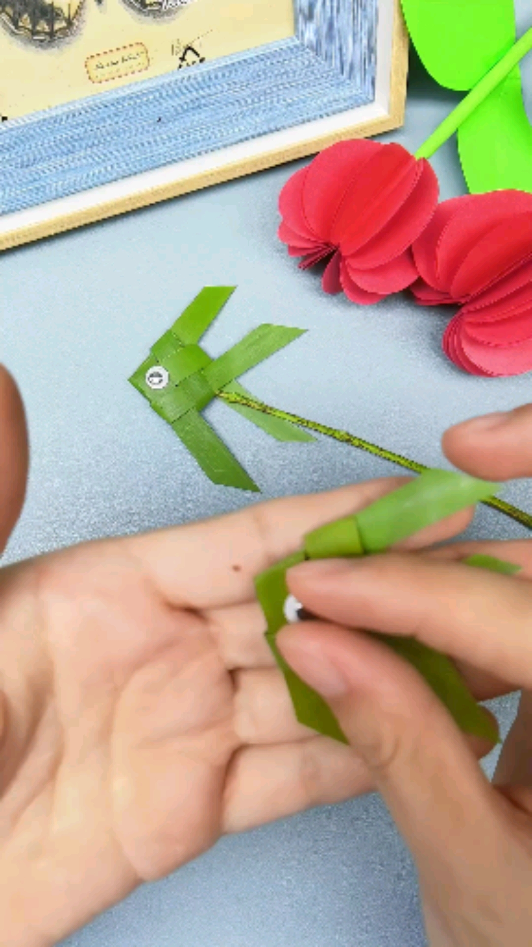 手工制作#小鱼的草编来啦,非常的有趣,简单,快来试一试吧