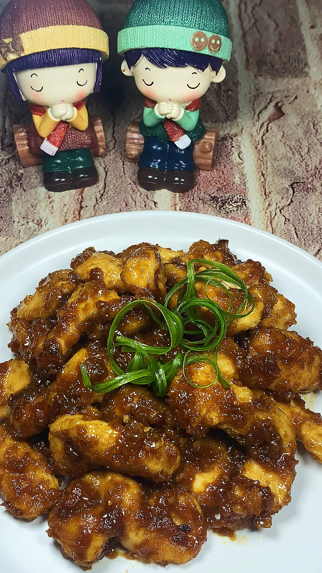 贴秋膘#少油版糖醋鸡肉