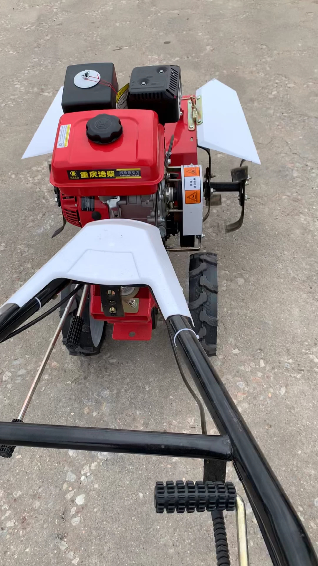 多功能微耕机#多功能四驱前旋水田旱地二用微耕机