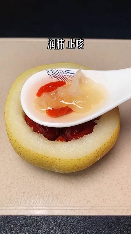 迷惑行为大赏止咳润肺雪梨茶